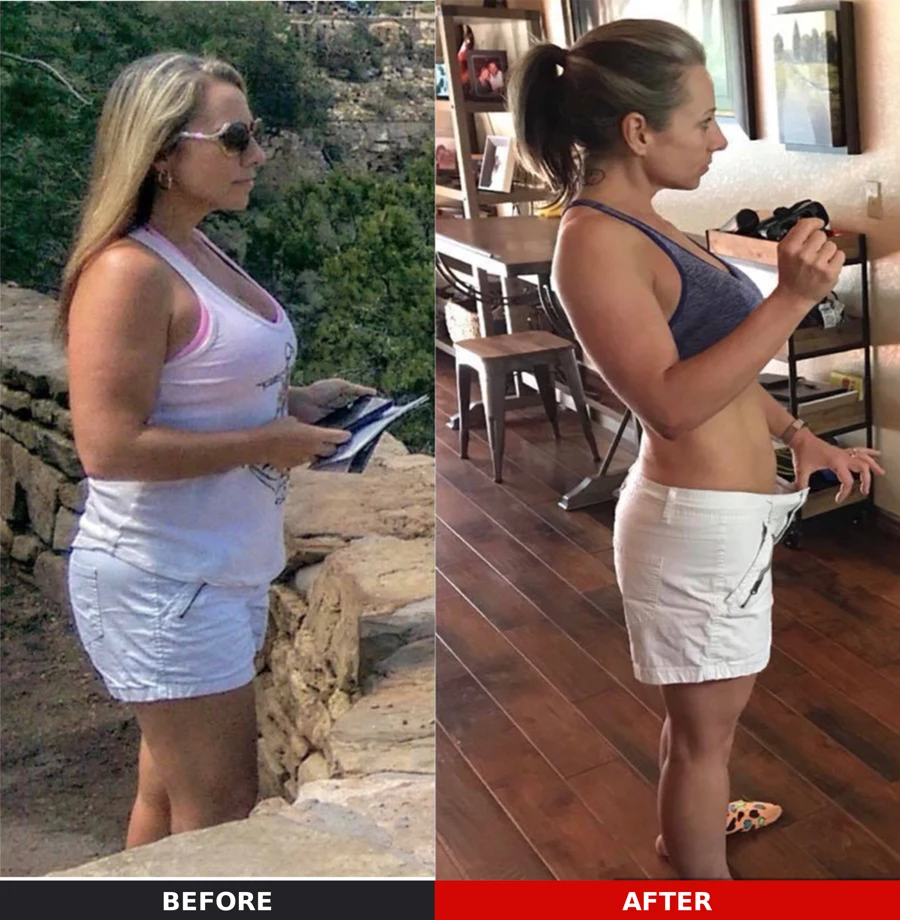 Tami Bates before and after